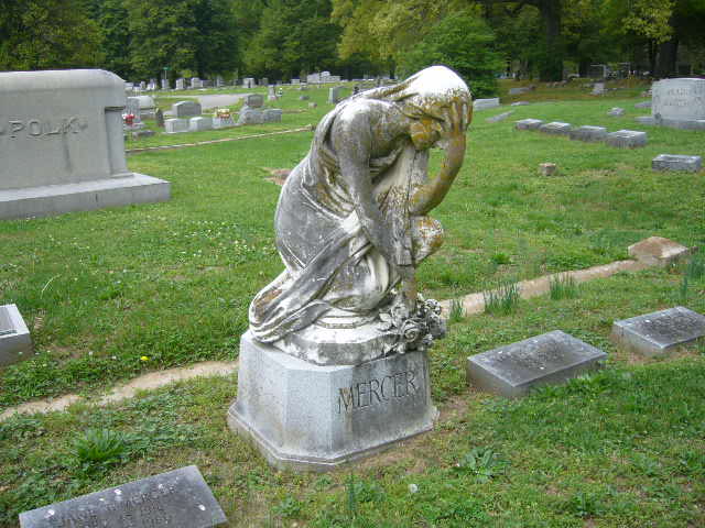 Weeping Woman Hollywood Cemetery 3742